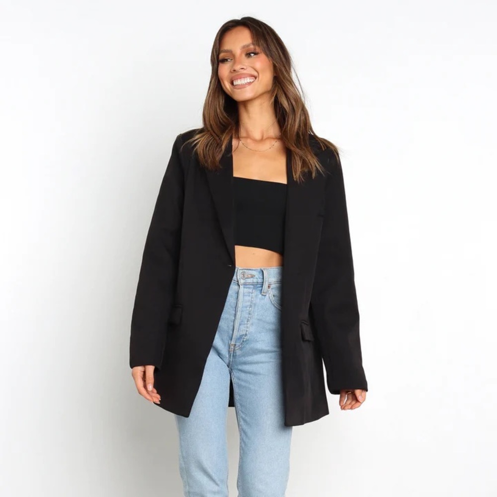 Black Blazer from Petal & Pup